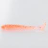 Tornillo para señuelo de pesca gusano suave con cola en T 5 cm/6 cm/7.5 cm señuelo artificial pesca Peces Negros picada gusano suave gusano de seda de cola única hierba suave erbio