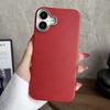 Adecuado para funda de teléfono móvil Iphone16, Nueva textura de cuero retro, 17Promax, Funda protectora Apple 18, 15 Funda simple de silicona