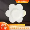 Flor de ciruelo de seis pétalos Parche en blanco Parche medicinal Parche vacío Fabricante de origen Parche Sanjiu Parche adhesivo transpirable no tejido Parche en blanco para el ombligo