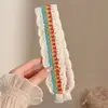 Parche de flequillo de dibujos animados para mujer, parche mágico para el cabello para la frente y la nuca, parche mágico tejido, parche de cabello dulce y a la moda