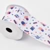 Fábrica en stock venta al por mayor transfronteriza Amazon wish Día de la Independencia Americana cinta decorativa borde torturado cinta de regalo