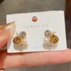 Pendientes Exquisitos y Compactos de Perla y Circonita para Mujer, Diseño Estilo Coreano, Pendientes Elegantes y de Moda de Celebridad de Internet, Pendientes de Nicho y Versátiles