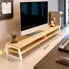 Soporte de altura ajustable para computadora, elevador de pantalla de monitor de escritorio, soporte de escritorio para laptop de oficina, estante de exhibición