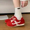Zapatillas de entrenamiento alemanas azules, zapatillas blancas ligeras para mujer, nueva colección otoño 2026, estilo versátil y popular, zapatillas casuales