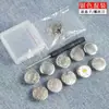 Botones para Jeans, No Necesitan Agujeros ni Costura, Botones Ajustables para Ceñir la Cintura, Botones Desmontables para Cambiar el Tamaño de la Cintura, Accesorios Fijos