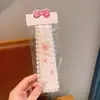 Fita Mágica Infantil Desenho Laço Renda Franja Patch para Meninas Pequenas, Fixador de Cabelo Amigo do Cabelo para Meninas