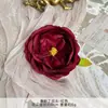 Flor de Cabeça Austin Flor Artificial Artesanal Acessórios para Guirlanda DIY Estilo Ins Decoração Floral para Roupas de Casamento Flores Artificiais Atacado