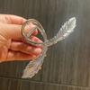 Nuevo Clip de Perlas para Agarrar Cabello Trasero Horquilla para el Cabello para Mujer Cyber Celebridad Clip de Tiburón Elegante Clip para Agarrar Cabello Clip para el Cabello Tocado