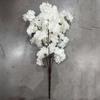 Flores Artificiales, Ramas Artificiales de Flor de Cerezo con 3 o 4 Ramas, Ramas de Flor de Cerezo para Decoración de Bodas, Flores Falsas para Decoración de Techos Interiores, Ramas Falsas de Flor de Melocotón