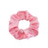 Presilha de Cabelo de Cetim de Seda para Rabo de Cavalo Grande Elástico com Elástico para Meninas Cabelo Grosso Cacheado