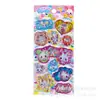 DY Dibujos Animados Conejito Lindo Infantil 3D Agitable Rellenos de Agua Manchados de Aceite Autoadhesivos Decorativos para Diarios de Niñas y Jardín de Infancia