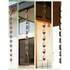 Cadena de Lluvia de Aleación de Aluminio con Doble Anillo Estilo Japonés Canalón de Techo Cadena para Desagüe Decoración Exterior para Villa Cadena de Lluvia Resistente a la Corrosión Cadena de Lluvia para Guiar el Agua