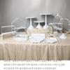 Bandeja de exhibición para decoración de pasteles y postres de hierro blanco, mesa de bodas, soporte para refrigerios y té de la tarde, comida fría para el descanso del té