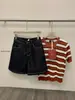 Wgwe8748 Shorts de Mezclilla de Cinco Puntos Rectos de Pierna Ancha de Cintura Alta Nuevos para Mujer Primavera/Verano para Mujeres Petites