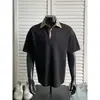 Comércio exterior atacado transfronteiriço verão 2026 camisa masculina de duas peças de manga curta, marca da moda com caimento de alta qualidade, cool e solto