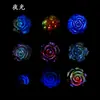 Luz de luciérnaga variable ramo de tulipanes resina rosa flor de cerezo noche accesorios diy gel de crema pinza para el pelo parche