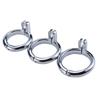 Candado de castidad de metal acero inoxidable suministros para juguetes para adultos masculino CB pene JJ candado de restricción pene Jaula de pájaro fabricantes venta al por mayor