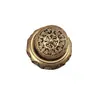 Latón 12 Signos del Zodiaco Porta Incienso de Bolsillo Seiko Porta Incienso Estilo Chino con Tapa Aromaterapia para el Hogar Adornos Creativos