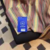 Camisa listrada de manga comprida estilo japonês, unissex, estilo simples de Hong Kong, corte solto, moderna, adequada para o trabalho, com colarinho de lapela