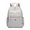 Nova Moda Versátil Pano Oxford Bolsa de Ombro Dupla Mochila Casual para Mulheres para o Dia a Dia Bolsa de Viagem de Nylon à Prova d'Água Bolsa de Mãe