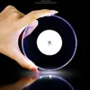 Porta-copos Luminoso de Madeira Base para Taça de Vinho Lâmpada Bar Porta-copos para Misturar Drinks Coaster de Luxo para Ambiente Doméstico