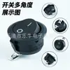 Nuevo Modelo Kcd1 Interruptor Basculante Negro Corto de Círculo Completo con Marcado Oi, 2 Pines, 2 Posiciones, Interruptor de Encendido 6A 250V