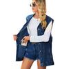 Foto real independente eBay Europa e Estados Unidos cross-border Amazon novo colete jeans retrô casaco solto tendência feminina casual