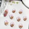 Nuevo marco de fotos de mariposa de estilo chino, accesorios para decoración de uñas, cerámica suave luminosa mixta, decoraciones tridimensionales que combinan con todo.