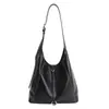 Bolsa Retrô para Mulheres 2025 Outono e Inverno Nova Moda Grande Capacidade Ombro Axila Bolsa Casual Versátil Roupa de Trabalho Bolsa Tote