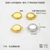 Collar de Perlas de Acero de Titanio 316 con Cierre Magnético, Estructura de Mortaja y Espiga, Conector de Apertura Lateral, Cabeza de Cierre de Perla, Accesorios Hechos a Mano para Bricolaje