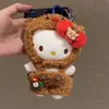 Auténtico Peluche de Dibujos Animados Sanrio Hello Kitty Bolsa Decoración Colgante Llavero Colgante