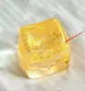 Artículo Caliente de Douyin Cubo de Hielo Caramelo de Malta Juguete para Apretar Juguete de Descompresión Calabaza de Halloween Cabeza de Calabaza Artefacto de Descompresión Artefacto para Apretar