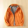 Chaqueta casual cálida con capucha para hombre, cortavientos e impermeable, de forro polar compuesto, para otoño e invierno