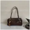Bolso de axila retro de nicho de alta gama transfronterizo para mujer, nuevo, versión coreana, bolso de hombro casual para el día a día, bolso Boston