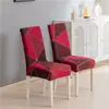 Funda Nueva para Silla de Comedor Estilo Cuatro Estaciones a Prueba de Manchas Leche Seda Funda Elástica Cobertura Total Restaurante Silla de Comedor