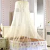 Exclusivo transfronterizo para mosquiteros de techo de cúpula suspendida sin instalación, redes redondas colgantes, estilo princesa, venta al por mayor de comercio exterior, venta directa de fábrica