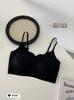 Original Pequeno Spray V Neck Seamless Intimates, Leve e Justo, Colete de Copa Fixa Sem Fio, Alças de Ombro Ajustáveis