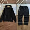 Conjunto de Jaqueta com Capuz e Calça de Moletom Casual Esportiva Camada de Ar 26 Anos Primavera e Outono Novos 454 e 461