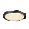 Lámpara de Techo Sencilla para Dormitorio Minimalismo Italiano Lujo Ligero Sensación de Alta Gama Patrón de Grietas de Hielo Flor Creativa Luz para Habitación Infantil Hierro