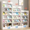 Porta-Revistas de Madeira, Expositores de Mesa para Escritório, Porta-Jornais, Porta-Folhetos Promocionais, Porta-Brochuras, Estante para Armazenamento de Informações, Estante de Chão
