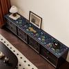 Luz de luxo high-end sentido TV armário aparador tapete de mesa bancada tapete protetor armário de sapatos armário de vinho anti-sujo toalha de mesa tapete de entrada
