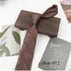 Roupa Formal de Negócios Masculina Gravata Jacquard 8cm Noivo Casamento Estilo Coreano Casual Amarrada à Mão Vermelha Retrô Tendência em Estoque