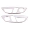 Adecuado para 18 Toyota Camry Camry marco triangular interior ajuste de asiento espejo retrovisor anillo brillante decoración interior