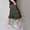 Rebaja de Liquidación Pantalones Cortos Cargo Sueltos Multibolsillos Talla Europea Pantalones de Cinco Puntos Tallas Grandes Pantalones Cortos Casuales