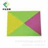 Set de Puzzles Blandos de Eva, Rompecabezas Triangular de Espuma de Colores, Materiales Didácticos Geométricos de Educación Temprana para Niños
