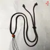 Preparação por atacado de fábrica de jade artesanato presente corda talão cadeia corda pingente de corda Corda de jade
