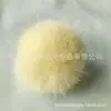 Bola de Pelo Sintético de Visón 4cm5cm6cm Pelo Alto y Bajo DIY Joyería Llavero Colgante Pelo Falso Bola Pequeña de Peluche