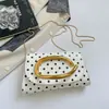 Moda de Lunares con Herrajes Metálicos 2026 Nuevo Estilo de Verano para Mujer Elegante Bolso Pequeño Cuadrado de Hombro Cruzado de Gran Capacidad para la Noche