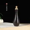 Botella de rapé de sándalo morado ébano pieza de mango de colgante diy características artesanía de juego cultural regalo colección para enviar a amigos