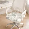 Funda de cojín para silla personalizada para uso en oficina y hogar, antiarañazos de gato, universal para todas las estaciones, funda elástica para silla de computadora